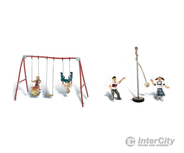 Woodland Scenics 1943 Playground Fun Figures