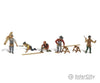 Woodland Scenics 1947 Carpenter Crew (Ho) Figures