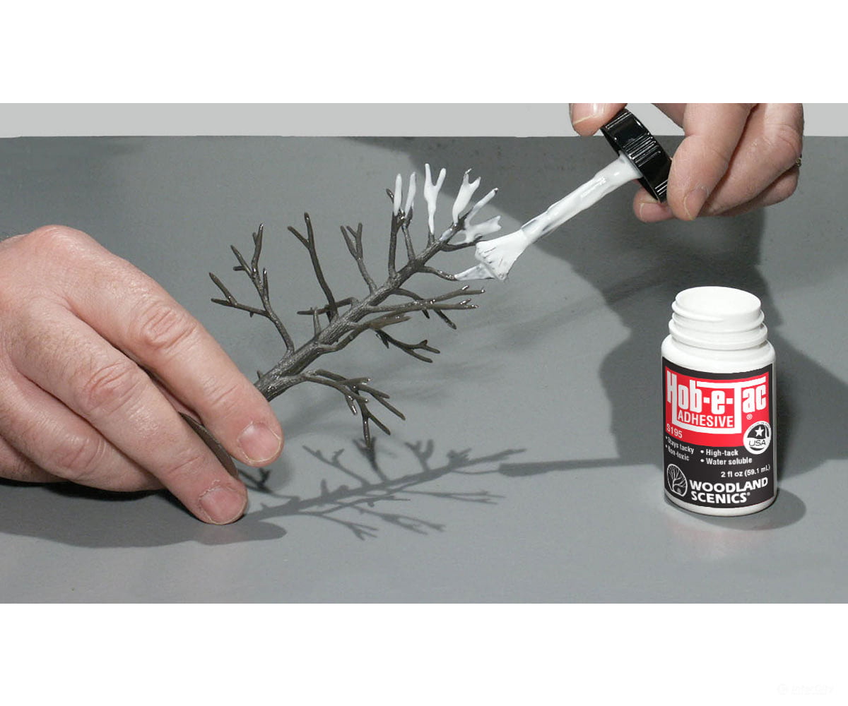 Woodland Scenics 195 Hob-E-Tac Contact Adhesive (2 Oz) Glues & Adhesives