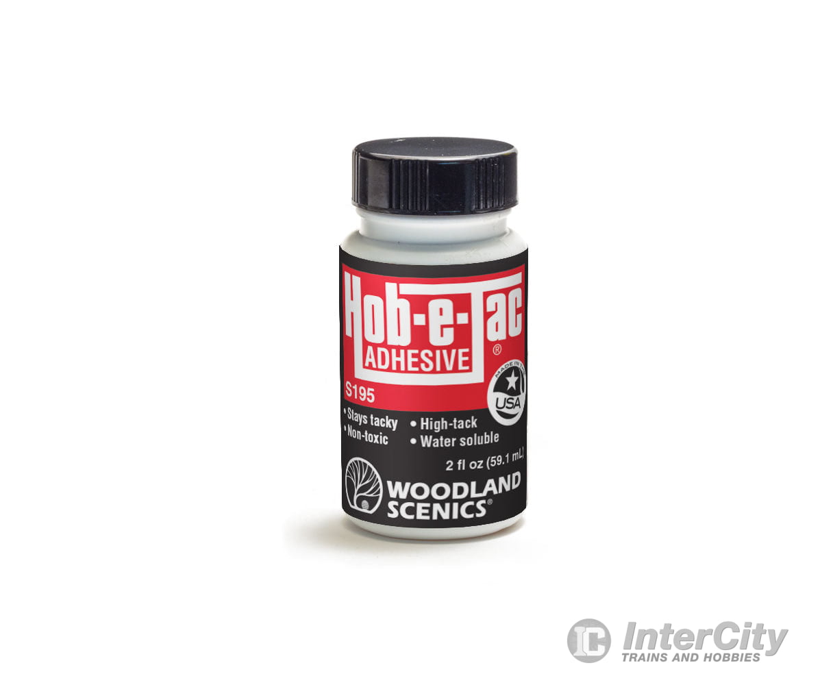 Woodland Scenics 195 Hob-E-Tac Contact Adhesive (2 Oz) Glues & Adhesives