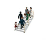 Woodland Scenics 1954 Taking The Stairs (Ho) Figures