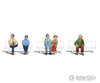 Woodland Scenics 2037 Architectural Models(R) Seated People -- 1/8’ Figures