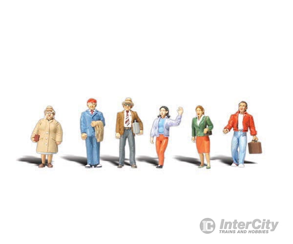 Woodland Scenics 2042 Architectural Models(R) Standing People -- 1/4’ Figures
