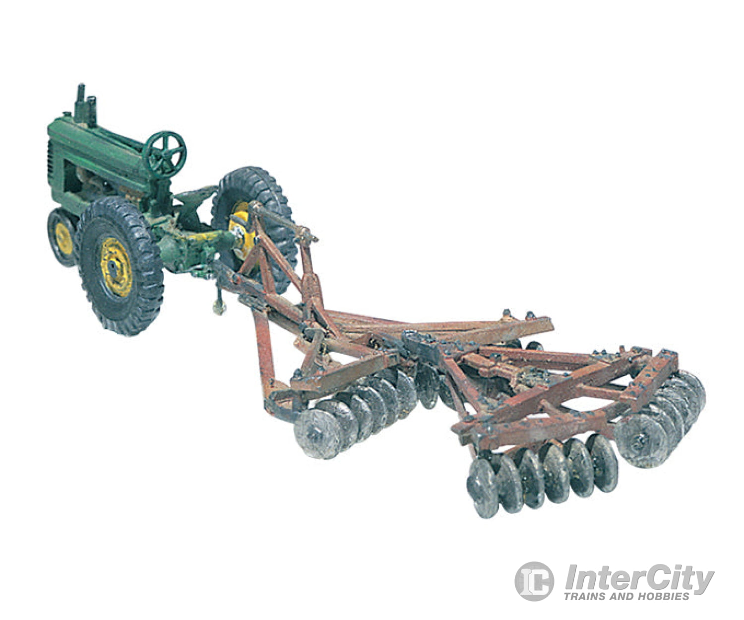 Woodland Scenics 207 Farm Machinery (Unpainted Metal Kit) - - Styled Model A Tractor (1938 - 47) On