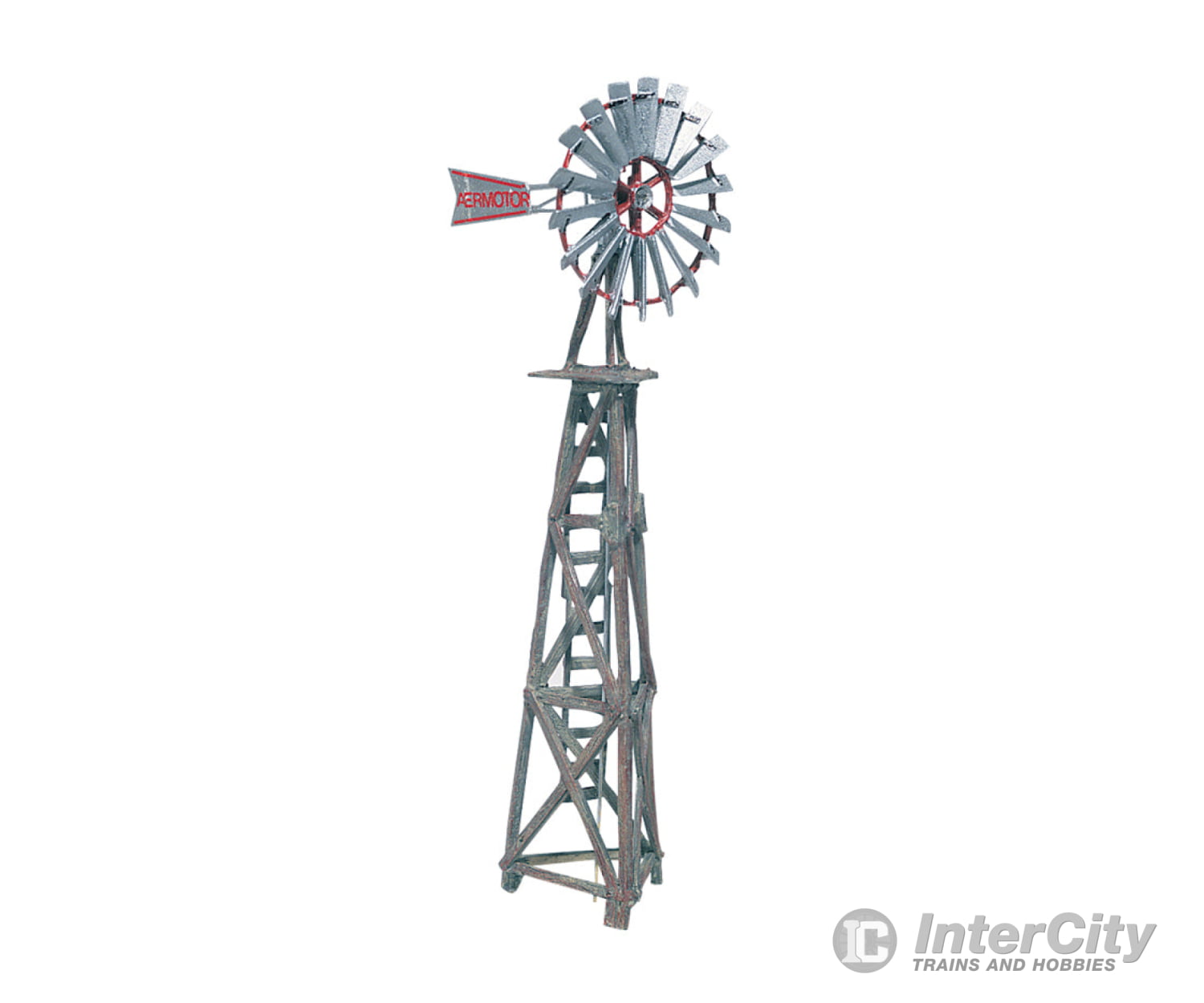 Woodland Scenics 209 Aermotor Windmill - Scenic Details(R) -- Metal Kit Unpainted Structures