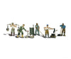 Woodland Scenics 2128 Roofers (N) Figures