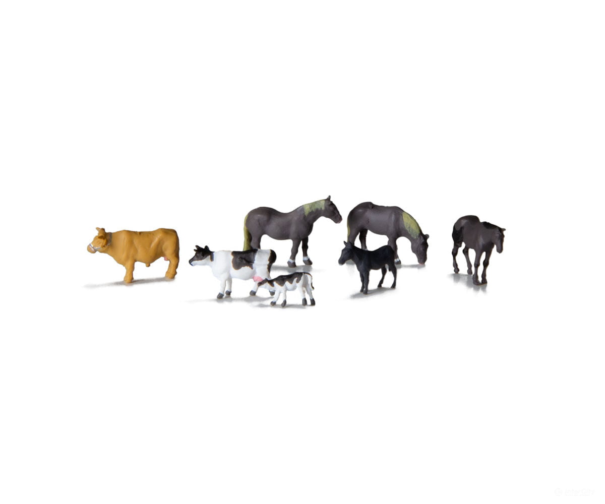 Woodland Scenics 2142 Farm Animals (N) Figures