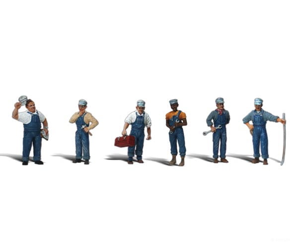Woodland Scenics 2147 Train Mechanics (N) Figures