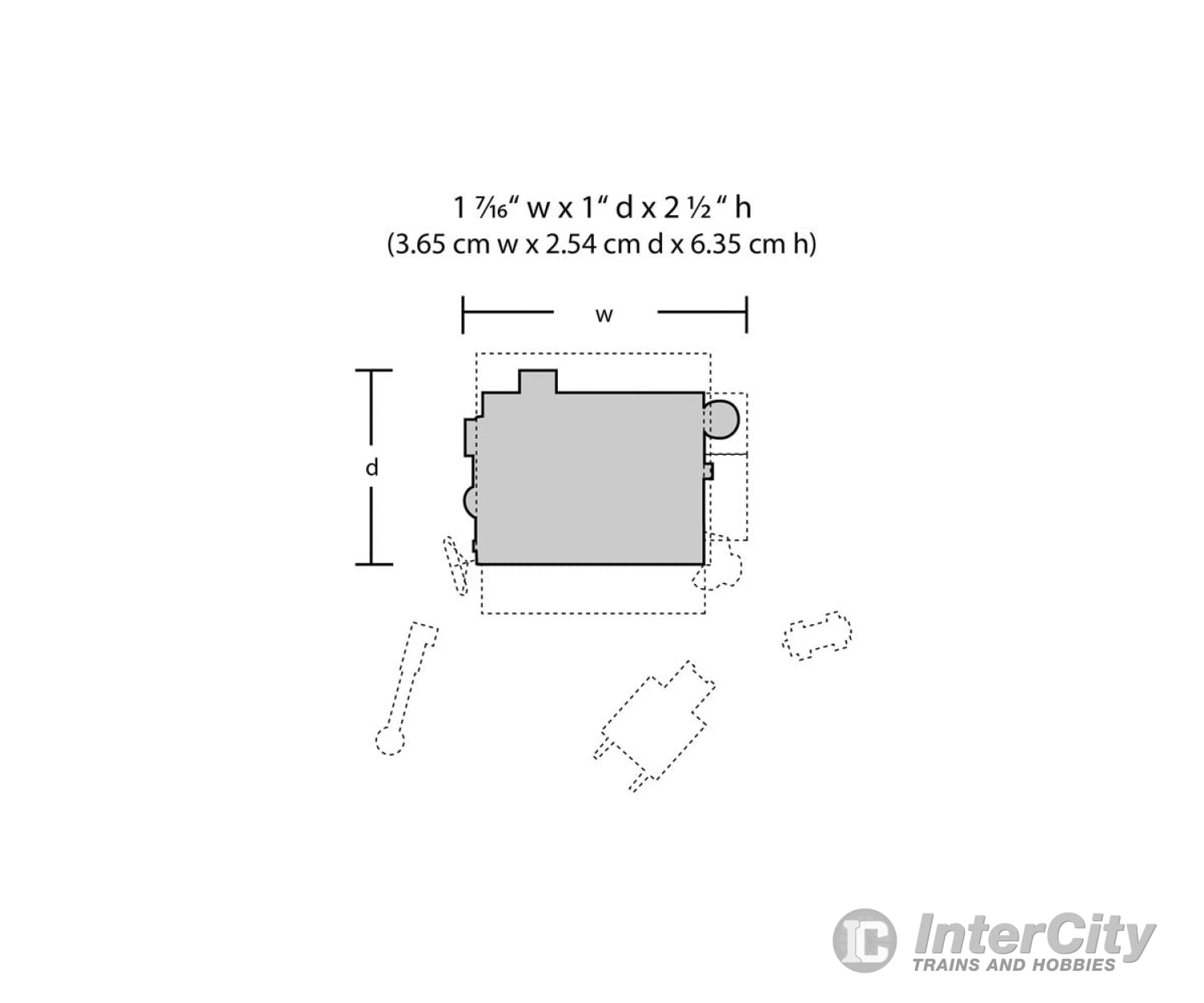 Woodland Scenics 216 Scenic Details(R) - - Tool Shed - Kit 2 - 1/2 X 2 - 1/2’ 6.4 6.4Cm Structures