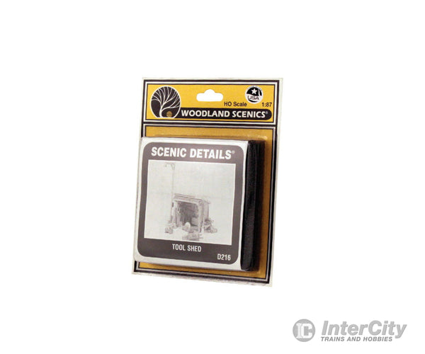 Woodland Scenics 216 Scenic Details(R) - - Tool Shed - Kit 2 - 1/2 X 2 - 1/2’ 6.4 6.4Cm Structures