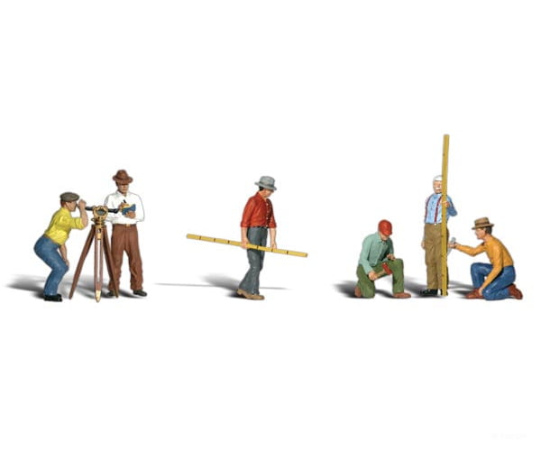 Woodland Scenics 2175 Surveyors (N) Figures