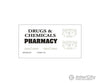 Woodland Scenics 221 Scenic Details(R) - - Pharmacy - Kit (Unpainted Metal) 3 - 1/4 X 3 - 3/4’