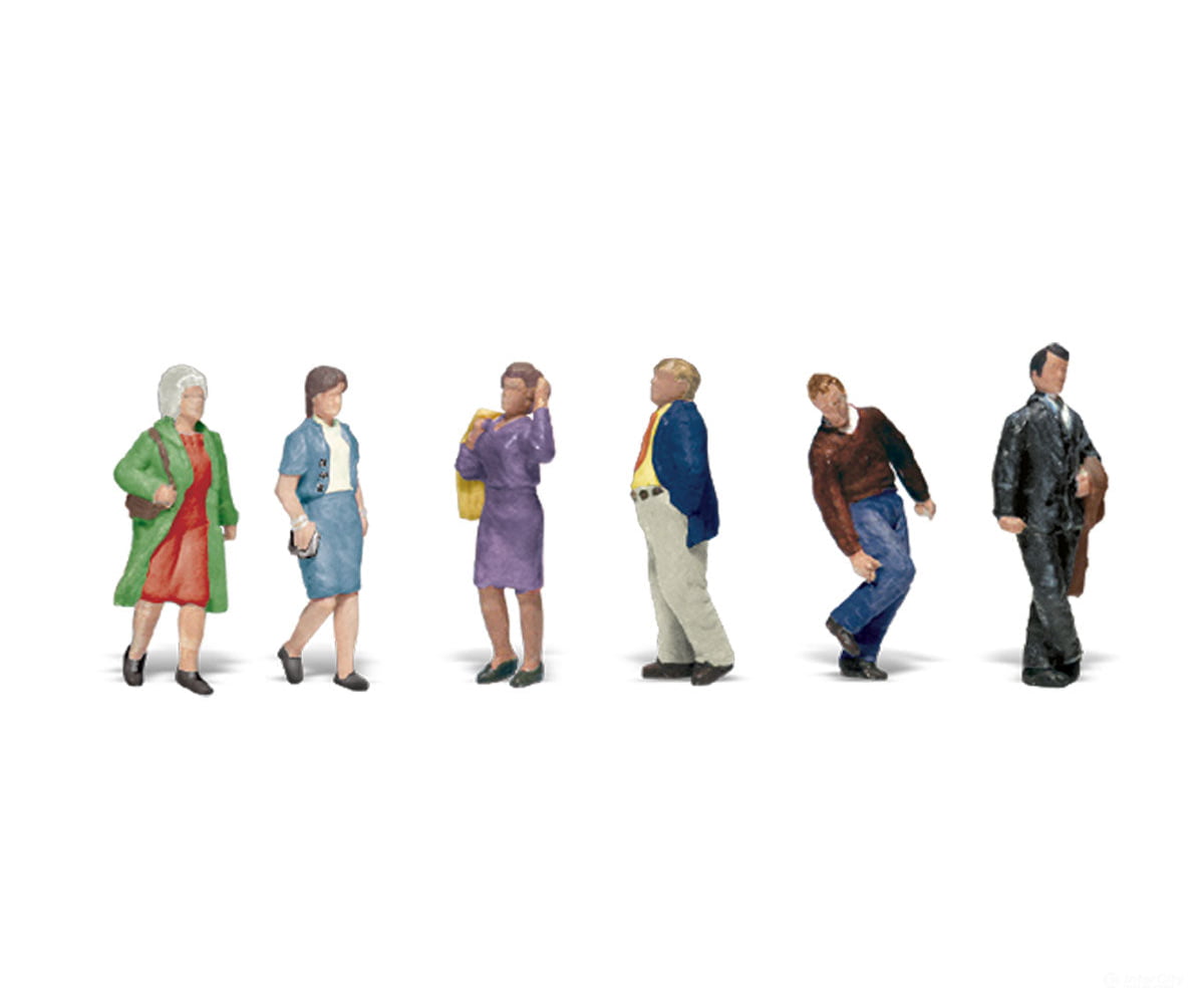 Woodland Scenics 2210 People Walking (N) Figures