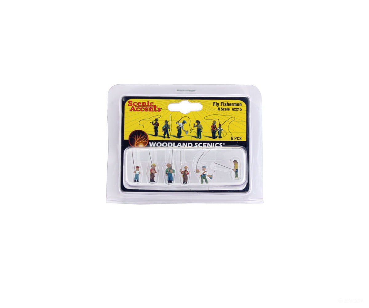 Woodland Scenics 2215 Fly Fisherman (N) Figures