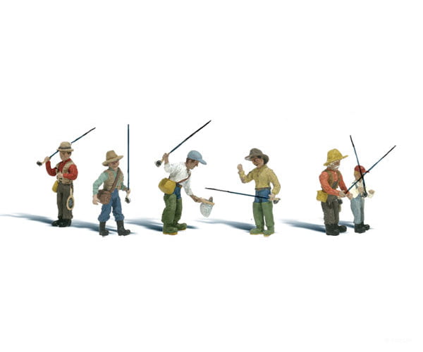 Woodland Scenics 2215 Fly Fisherman (N) Figures