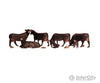 Woodland Scenics 2217 Black Angus Cows (N) Figures