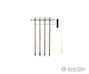 Woodland Scenics 2250 Pre-Wired Poles Single Crossbar (N) Scenery Details