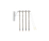Woodland Scenics 2250 Pre-Wired Poles Single Crossbar (N) Scenery Details