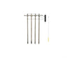 Woodland Scenics 2250 Pre-Wired Poles Single Crossbar (N) Scenery Details