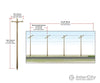 Woodland Scenics 2250 Pre-Wired Poles Single Crossbar (N) Scenery Details