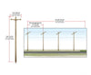 Woodland Scenics 2265 Pre-Wired Poles Single Crossbar (Ho) Scenery Details