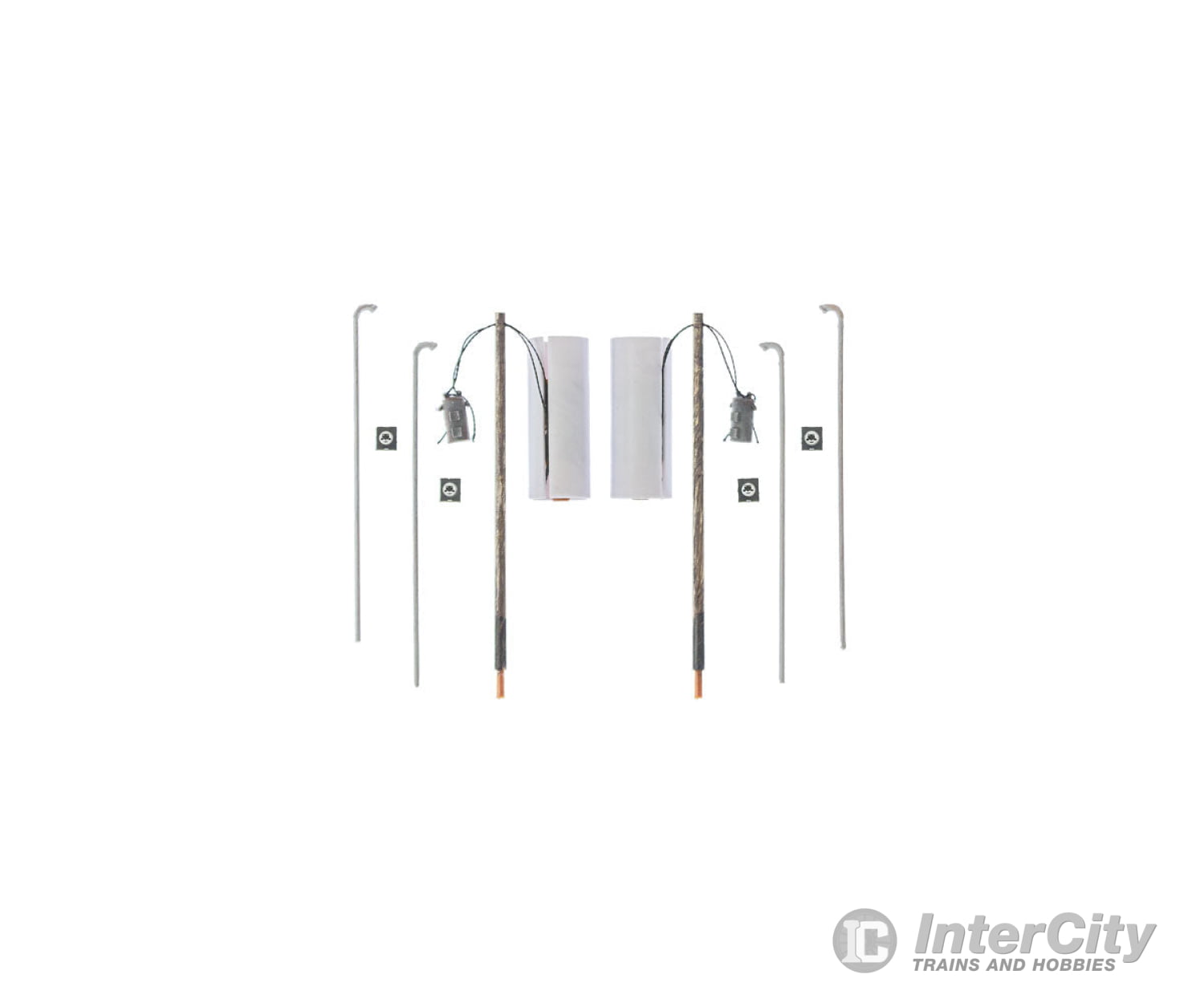 Woodland Scenics 2267 Pre-Wired Poles - Utility System Connector Set Scenery Details