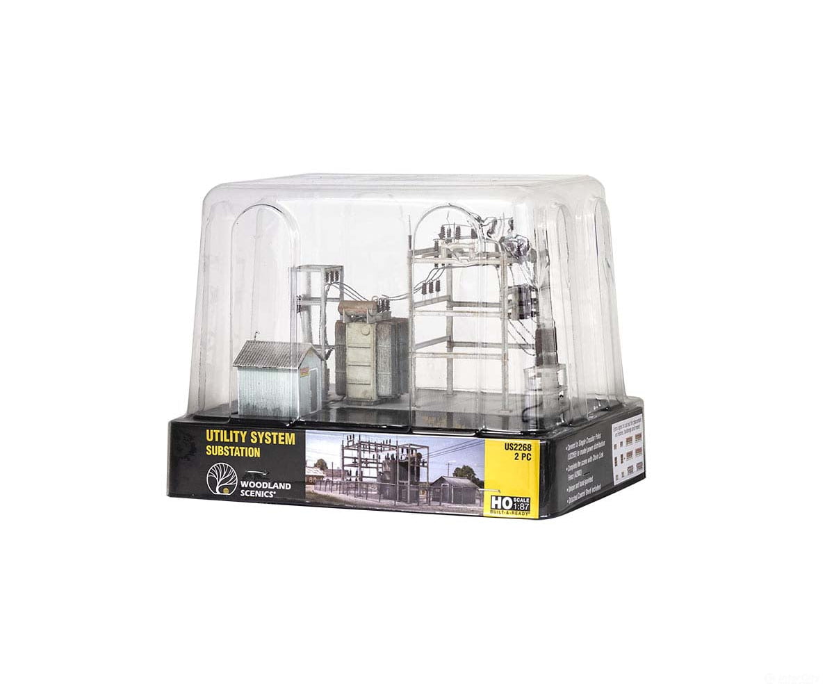 Woodland Scenics 2268 Substation (Ho) Scenery Details