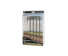 Woodland Scenics 2281 Pre-Wired Poles Double Crossbar (O) Scenery Details