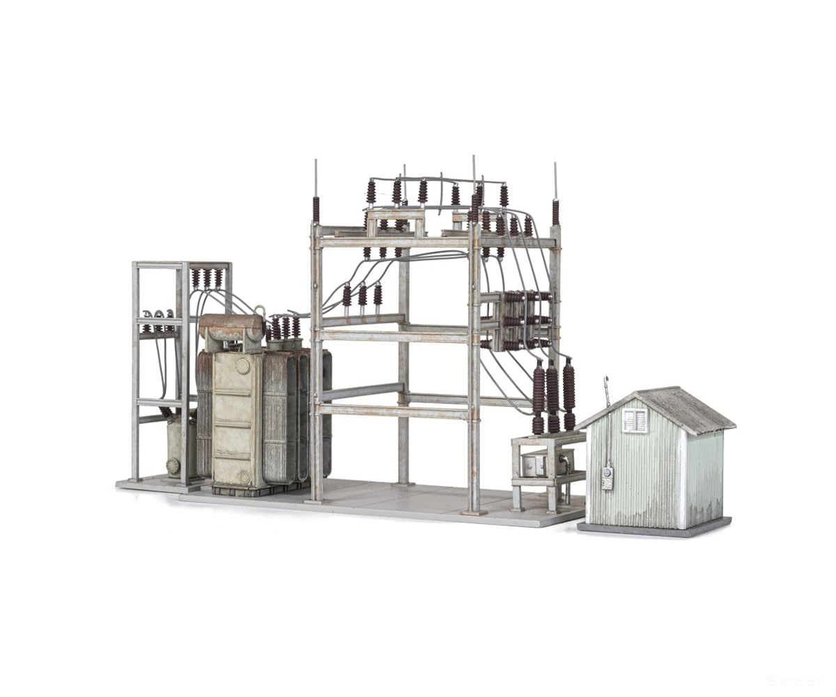 Woodland Scenics 2283 Substation (O) Scenery Details
