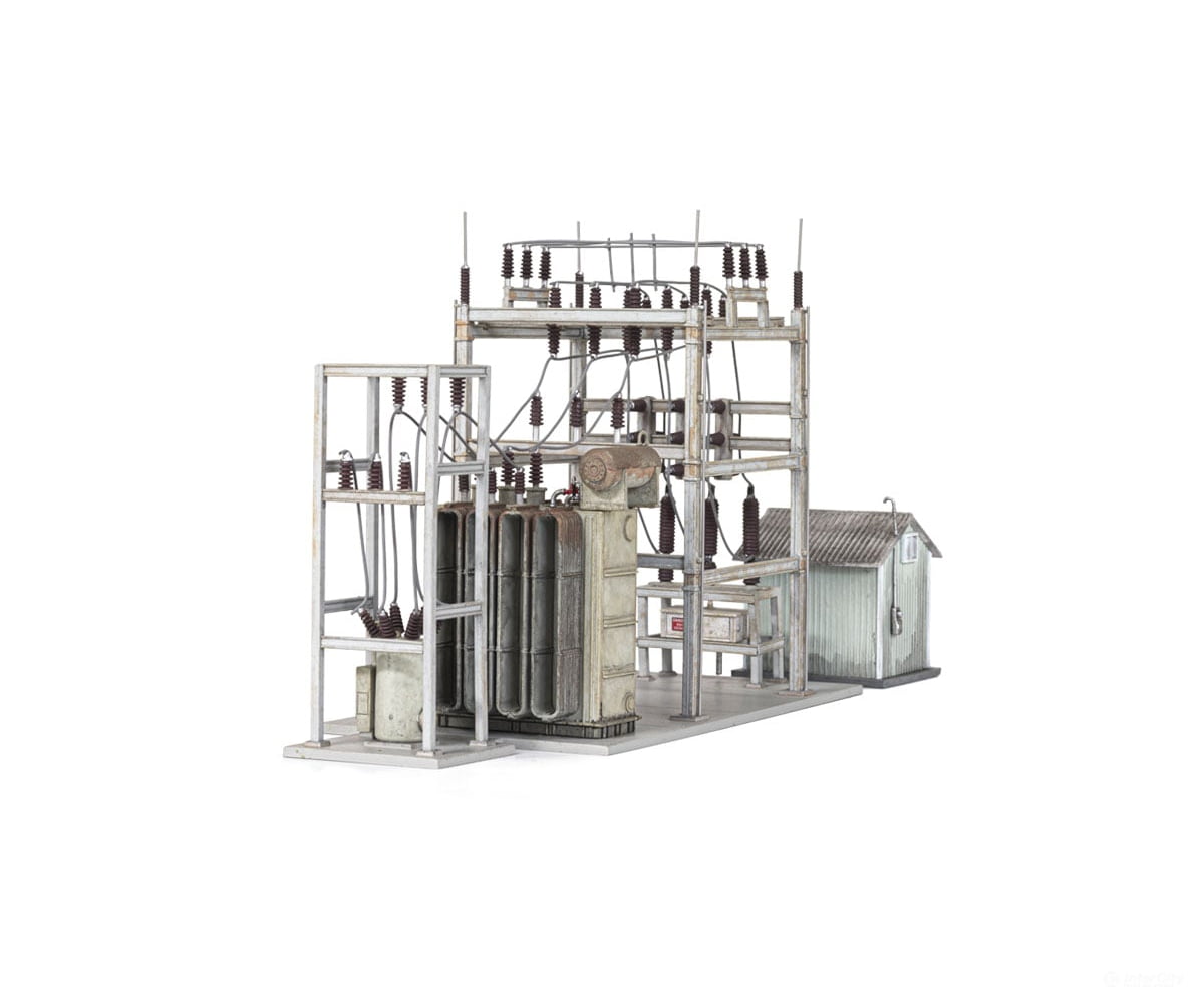 Woodland Scenics 2283 Substation (O) Scenery Details