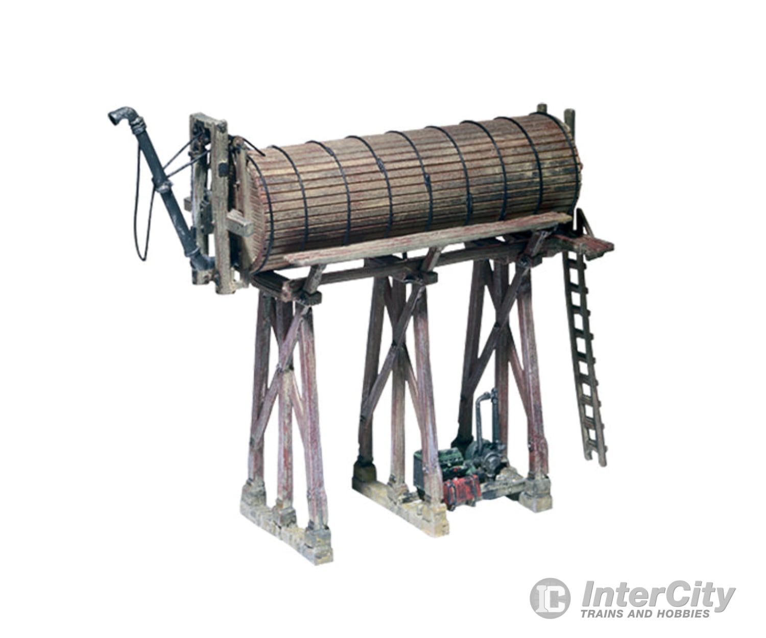 Woodland Scenics 241 Scenic Details(R) Branch Line Water Tower - Kit (Unpainted Metal) Structures