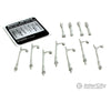 Woodland Scenics 248 Street & Traffic Light Set - Nonworking - - Unpainted Kit Pkg(11) Other Scenery