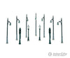 Woodland Scenics 248 Street & Traffic Light Set - Nonworking - - Unpainted Kit Pkg(11) Other Scenery