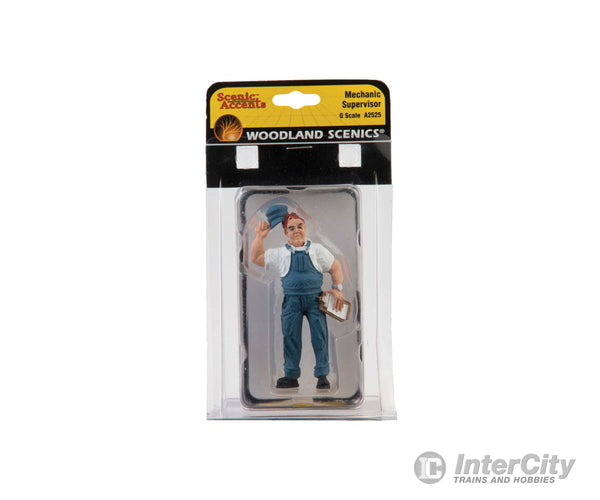 Woodland Scenics 2525 Scenic Accents(R) Figures - - Mechanic Supervisor