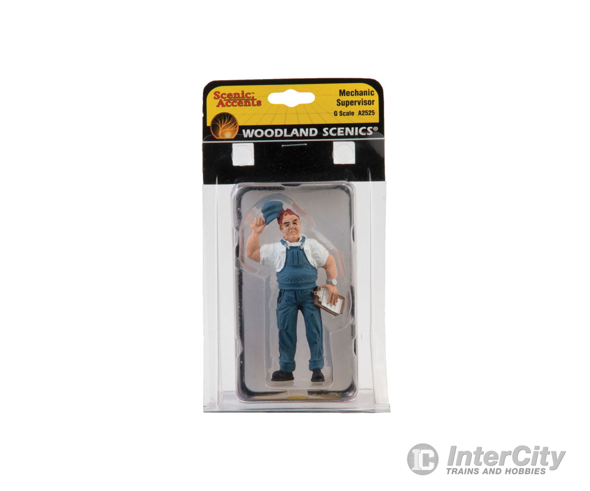 Woodland Scenics 2525 Scenic Accents(R) Figures - - Mechanic Supervisor