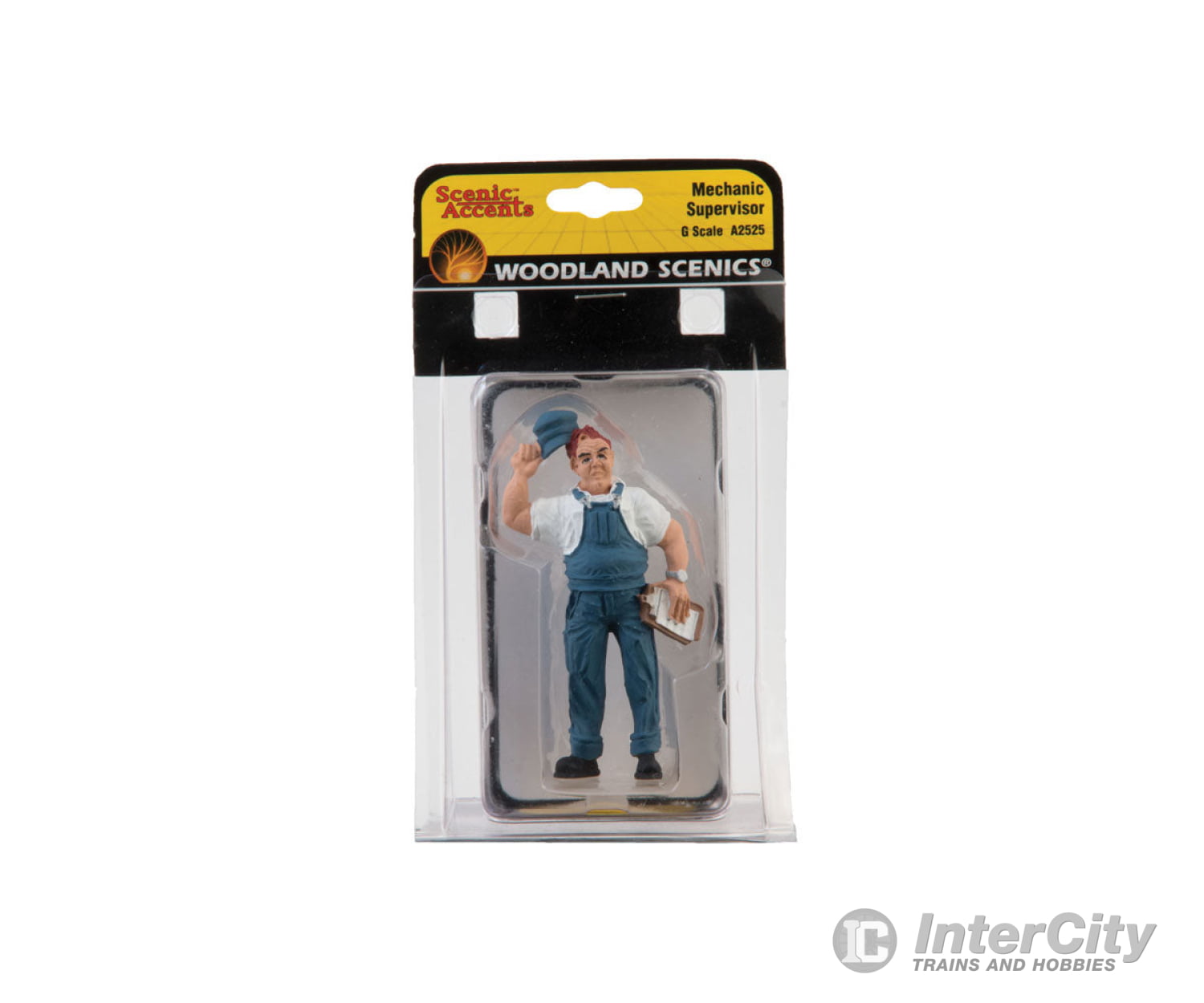 Woodland Scenics 2525 Scenic Accents(R) Figures - - Mechanic Supervisor