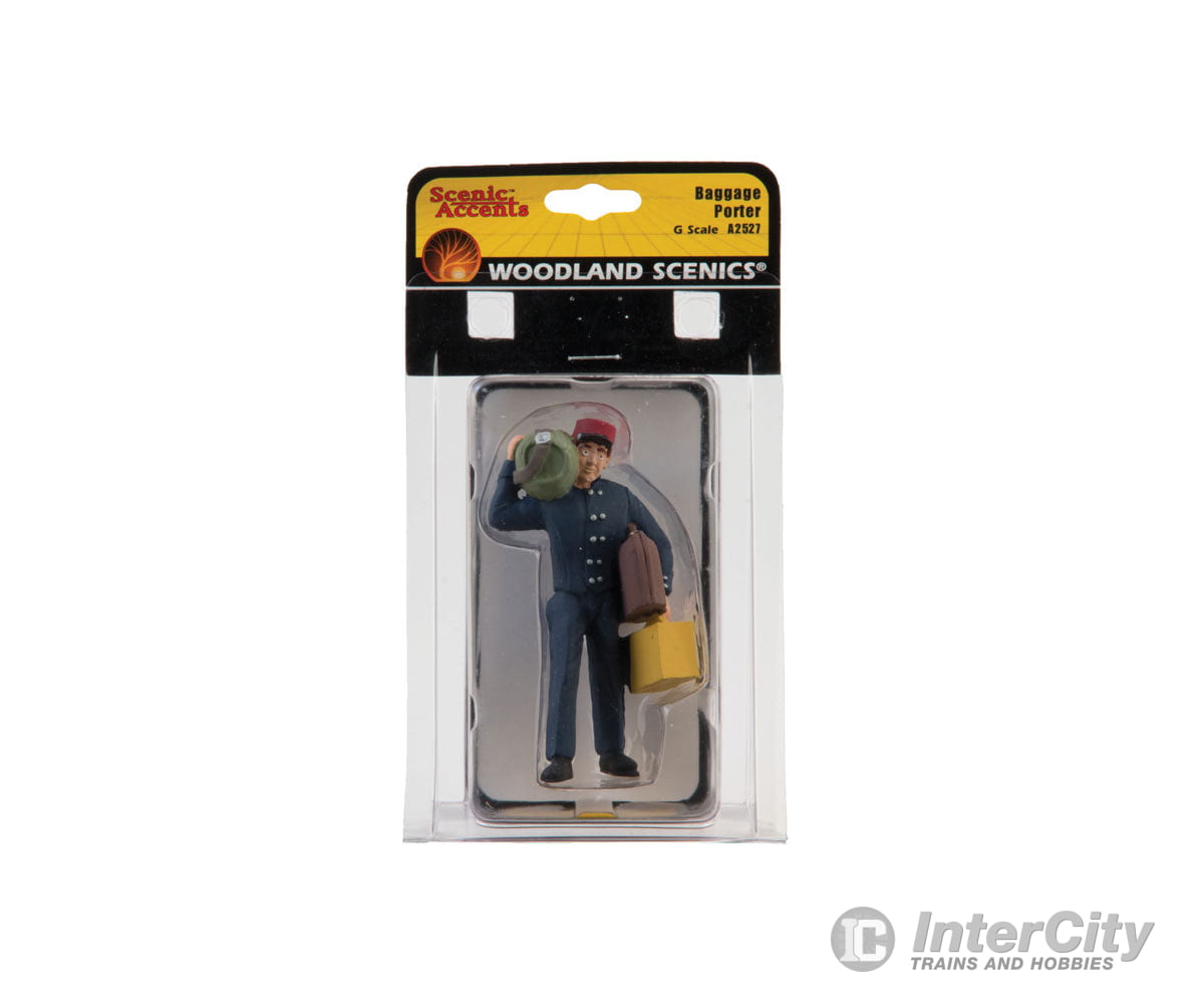 Woodland Scenics 2527 Scenic Accents(R) Figures - - Baggage Porter