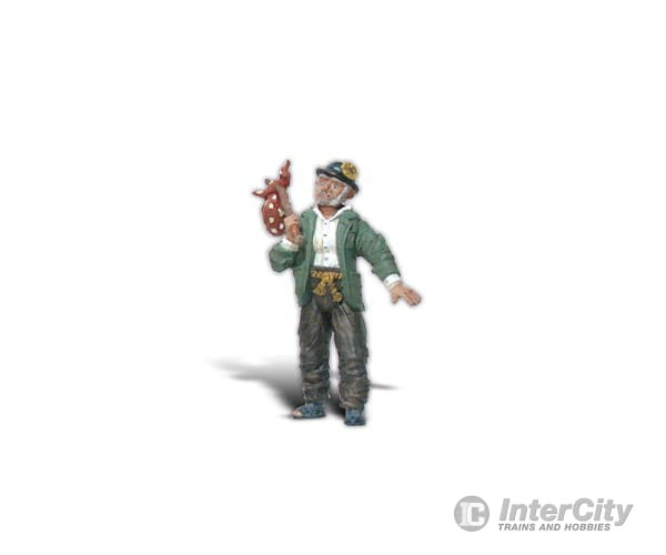 Woodland Scenics 2529 Scenic Accents(R) Figures - - Hobo W/Red Pouch