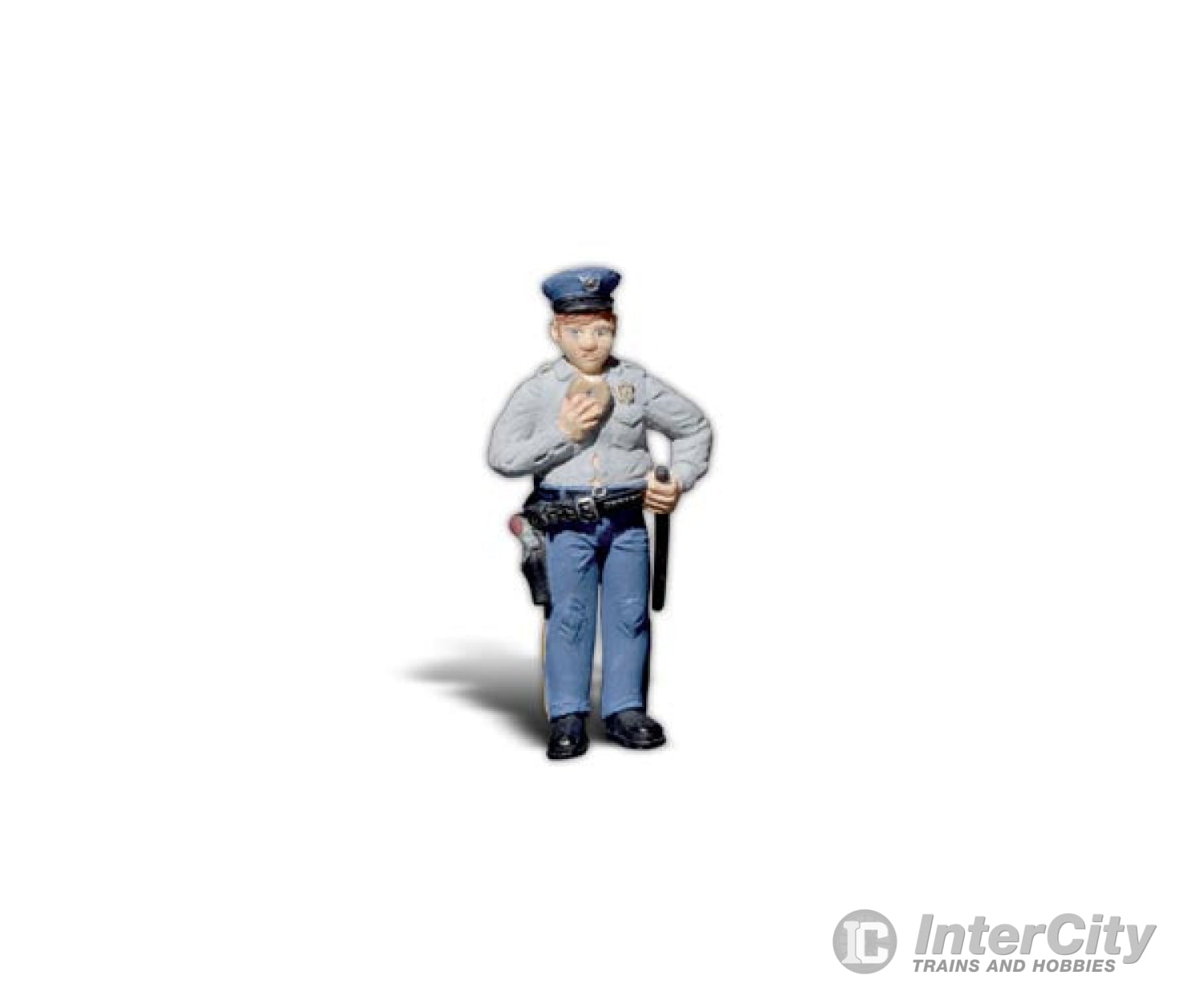 Woodland Scenics 2532 Scenic Accents(R) Figures - - Cop W/Doughnut