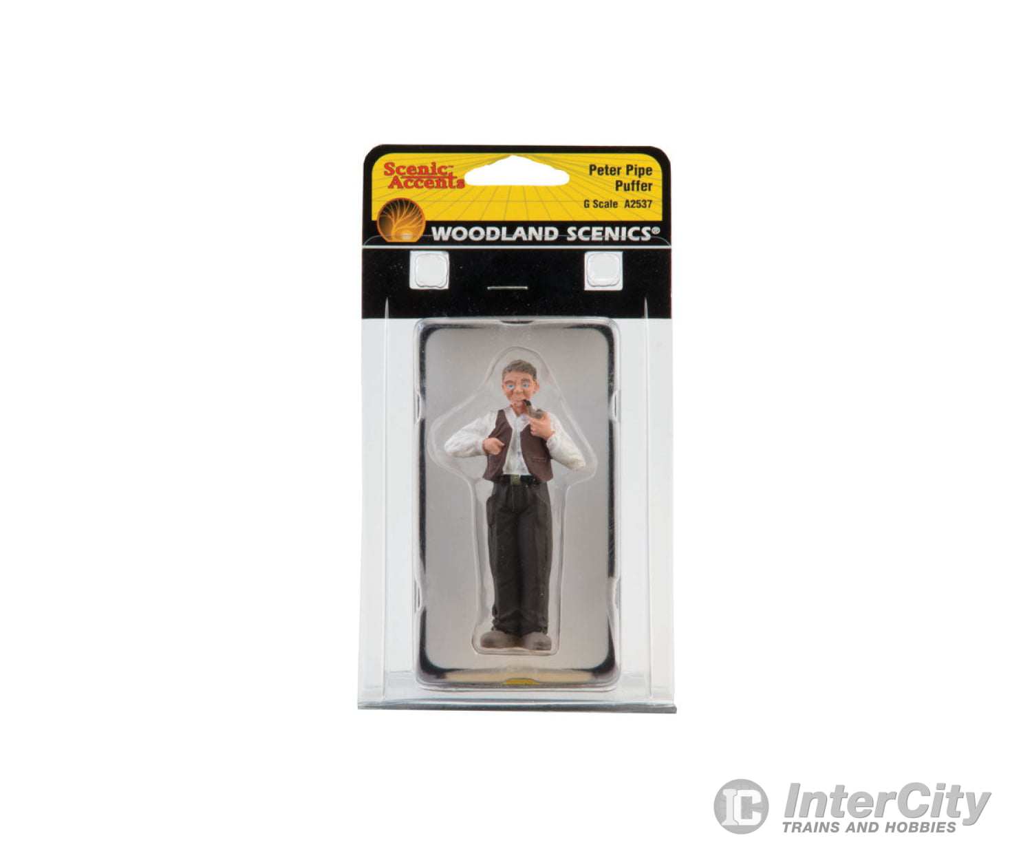 Woodland Scenics 2537 Scenic Accents(R) Figures - - Peter Pipe Puffer