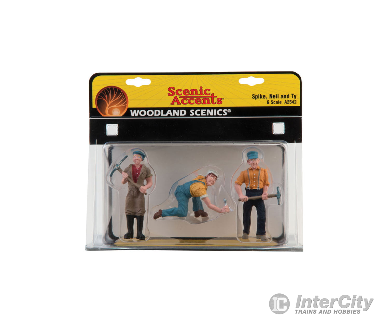 Woodland Scenics 2542 Spike/Neil/Ty (G) Scenery Details