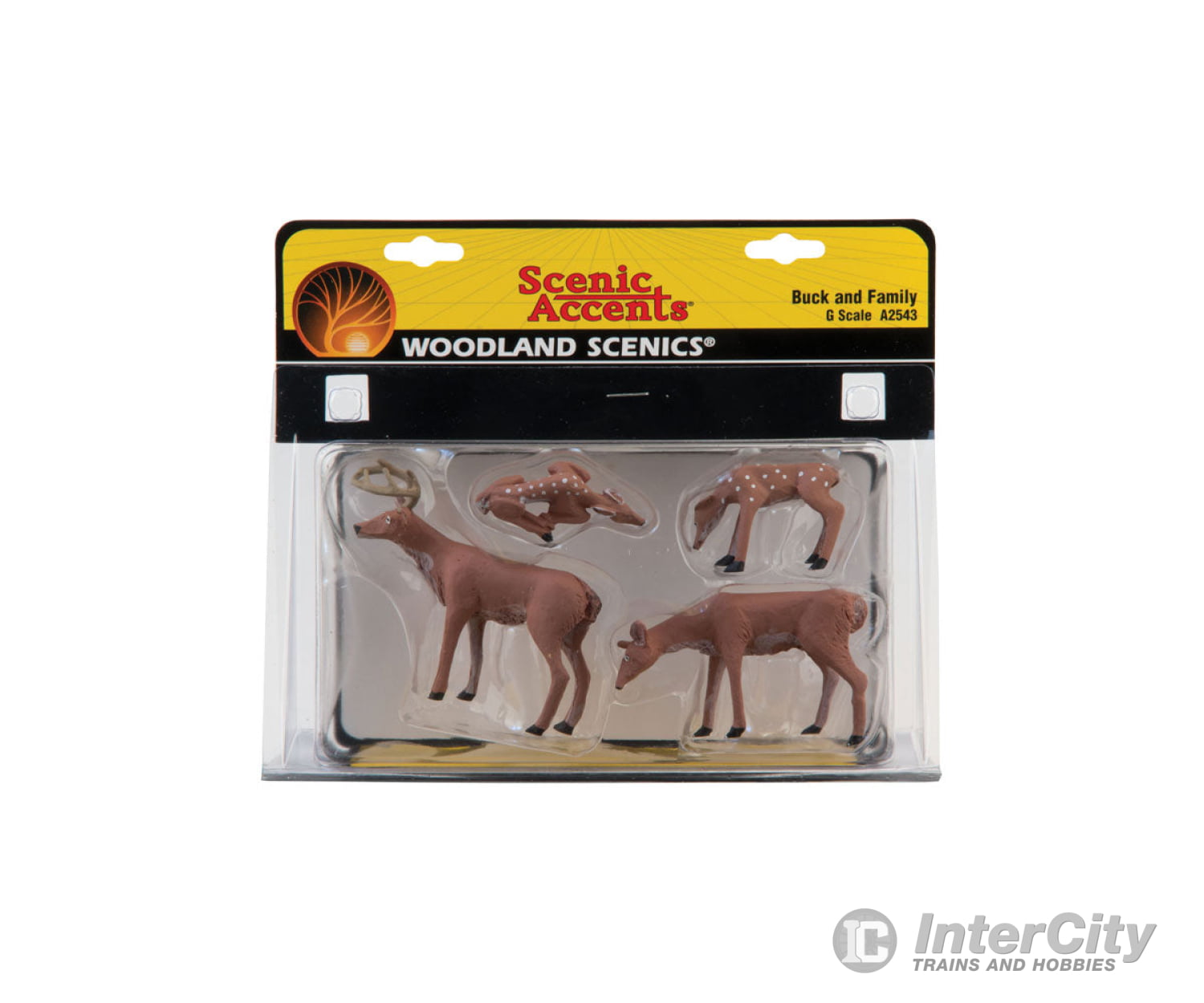 Woodland Scenics 2543 Scenic Accents(R) Figures - - Buck & Family