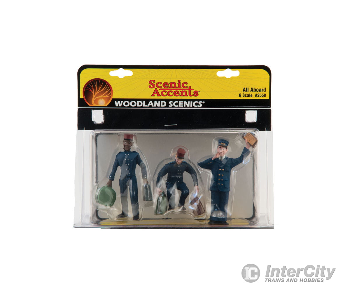 Woodland Scenics 2558 Scenic Accents(R) Figures - - All Aboard