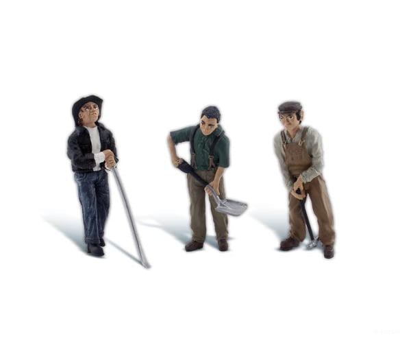 Woodland Scenics 2562 Rail Workers (G) Scenery Details