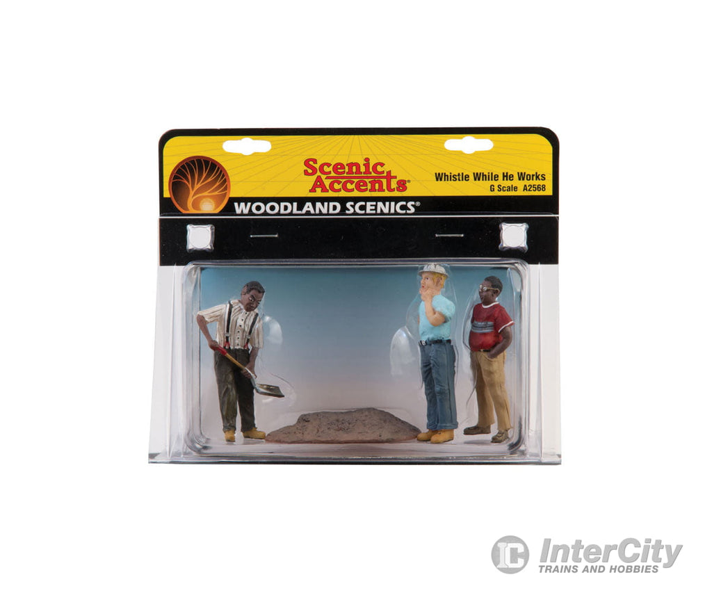 Woodland Scenics 2568 Scenic Accents(R) Figures - - Whistle While He Works