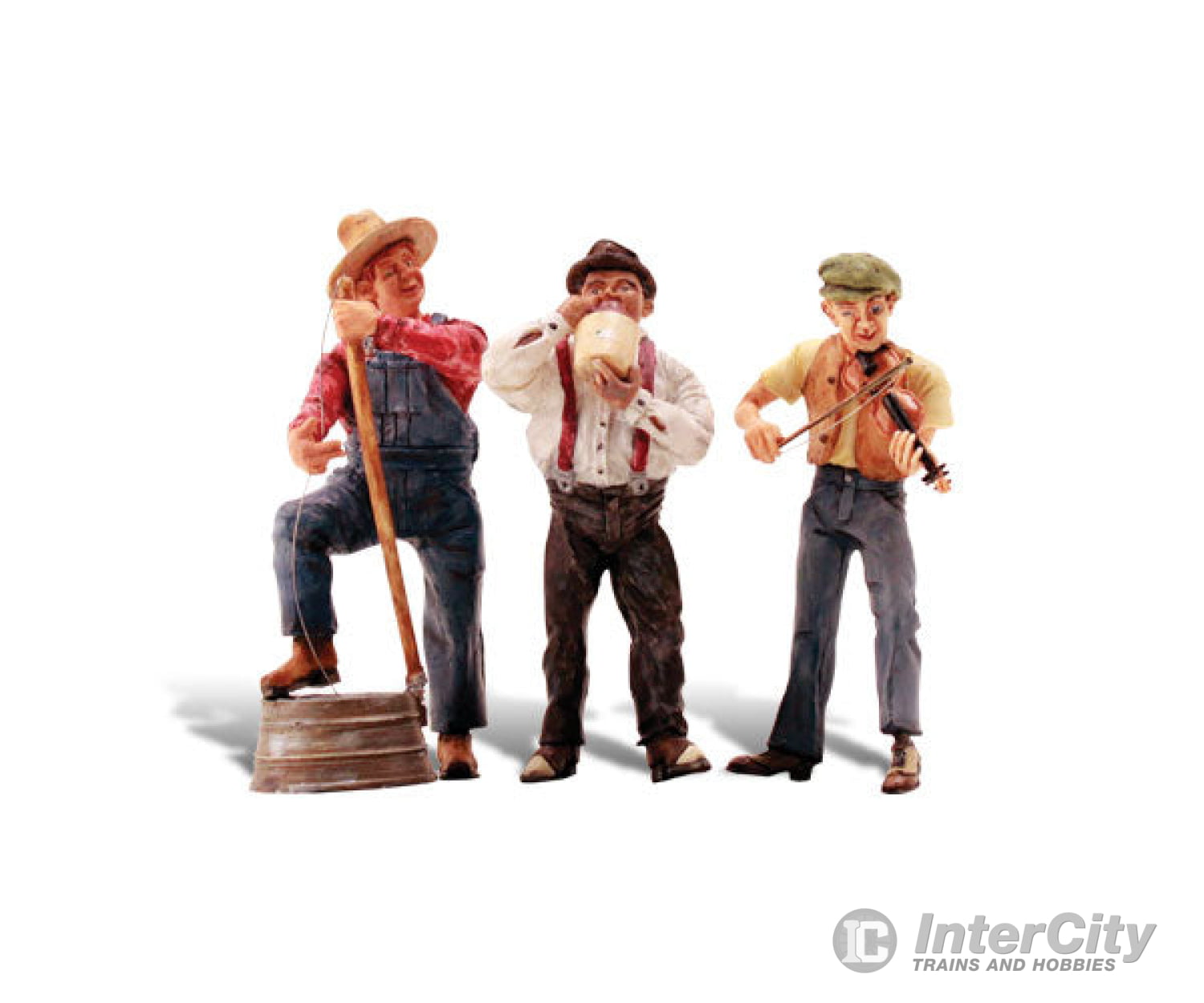 Woodland Scenics 2570 Scenic Accents(R) Figures - - Junior’s Jug Band