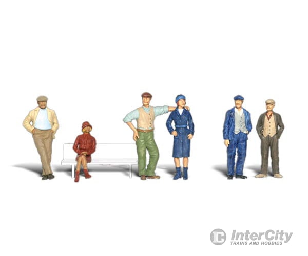 Woodland Scenics 2732 Scenic Accents(R) Figures - - Bystanders Pkg(6)
