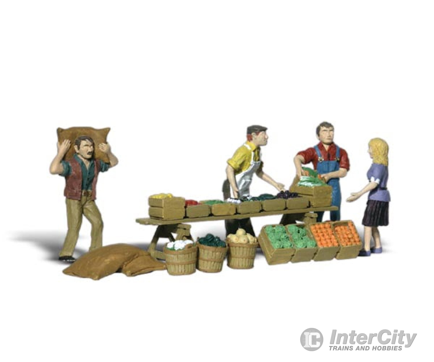 Woodland Scenics 2750 Scenic Accents(R) - - Farmers’ Market Figures