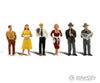 Woodland Scenics 2763 Scenic Accents(R) - - Pedestrians Pkg(6) Figures