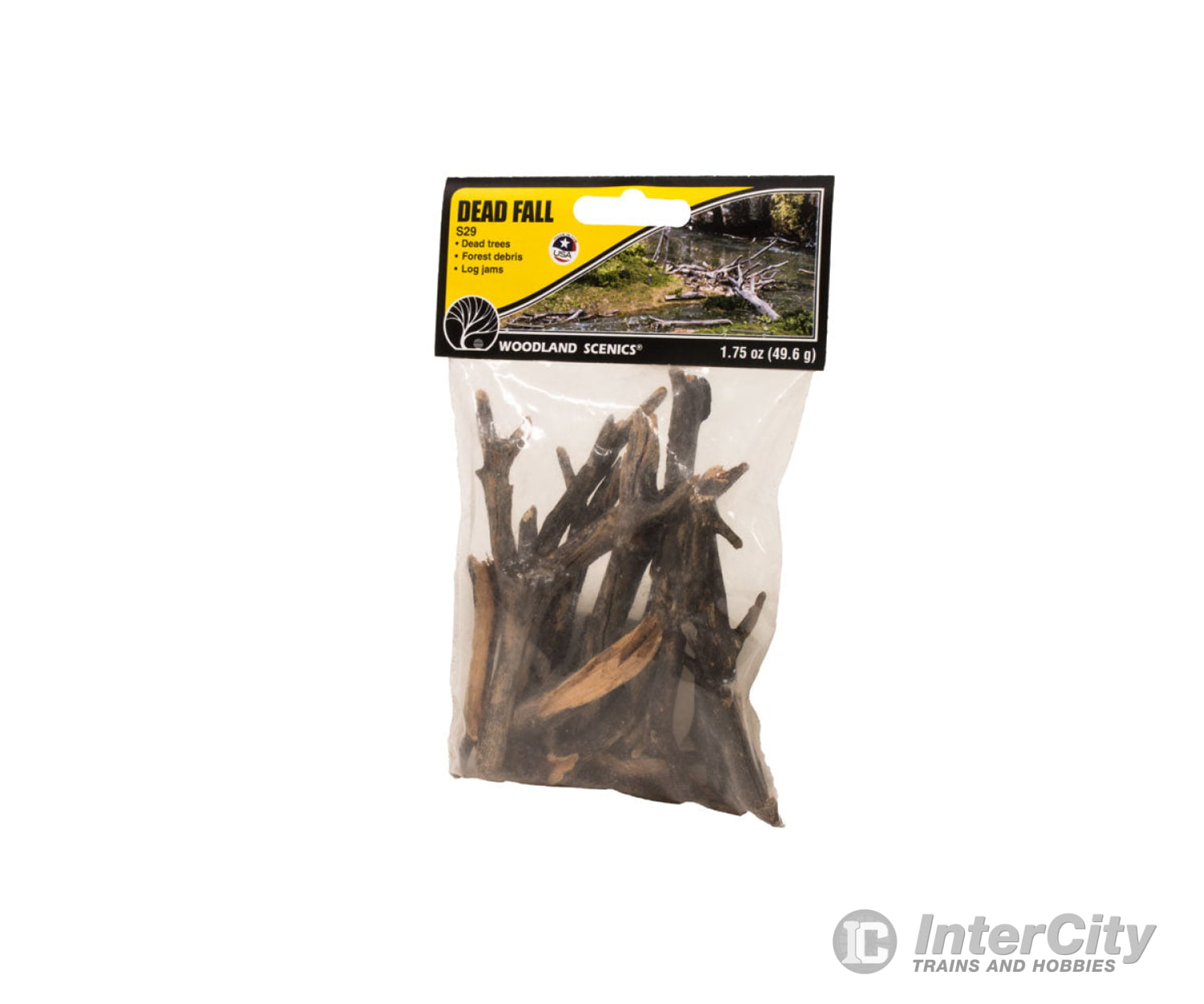 Woodland Scenics 29 Scatter Material - 1 - 3/4Oz 49.6G - - Dead Fall Other Scenery